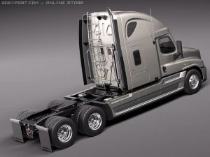 Freightliner Cascadia 2011 3D Model