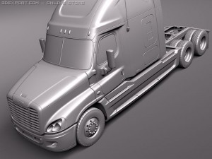Freightliner Cascadia 2011 Model 3D