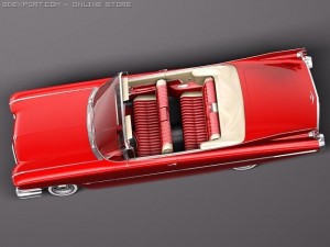 Cadillac Eldorado 62 Series 1959 Convertible Midpo Modelo 3D