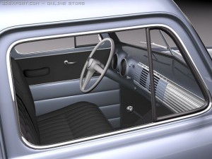 Chevrolet Pickup 1950 Classic Pickup 3D Model