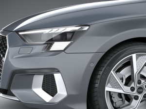 Audi A3 Sedan 2021 3D Model