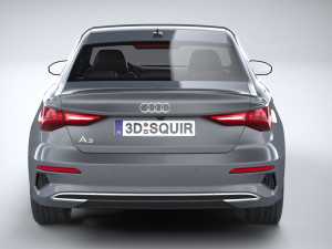 Audi A3 Sedan 2021 3D Model