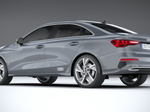 Audi A3 Sedan 2021 3D Model