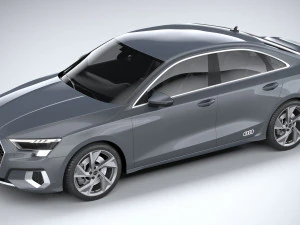 Audi A3 Sedan 2021 3D Model