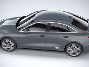 Audi A3 Sedan 2021 3D Model
