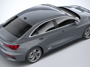 Audi A3 Sedan 2021 3D Model
