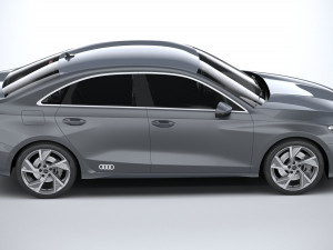 Audi A3 Sedan 2021 3D Model