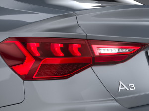 Audi A3 Sedan 2021 3D Model
