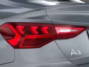 Audi A3 Sedan 2021 3D Model