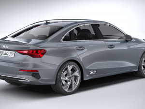 Audi A3 Sedan 2021 3D Model