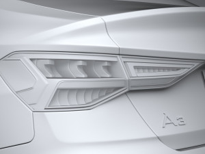 Audi A3 Sedan 2021 3D Model