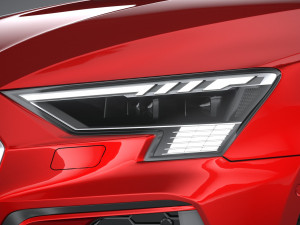 Audi A3 Sedan S-line 2021 Model 3D
