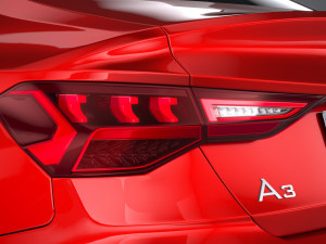 Audi A3 Sedan S-line 2021 Model 3D