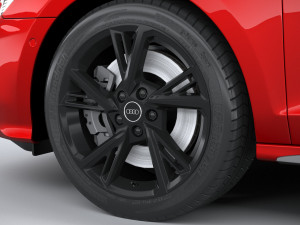 Audi A3 Sedan S-line 2021 Model 3D