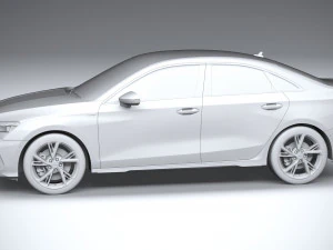 Audi A3 Sedan S-line 2021 3D Model