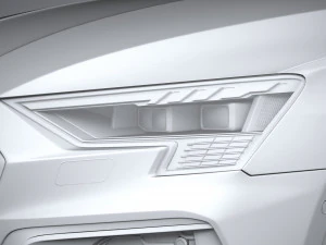 Audi A3 Sedan S-line 2021 3D Model
