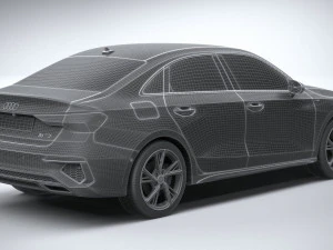 Audi A3 Sedan S-line 2021 3D Model