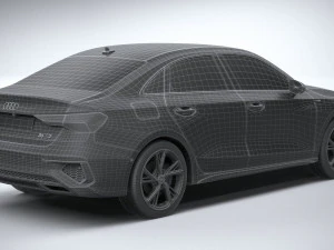 Audi A3 Sedan S-line 2021 3D Model