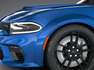 Dodge Charger SRT Hellcat Widebody 2020 3D मॉडल