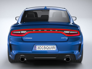 Dodge Charger SRT Hellcat Widebody 2020 3D मॉडल