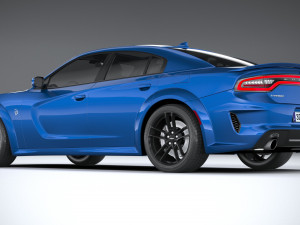 Dodge Charger SRT Hellcat Widebody 2020 3D मॉडल