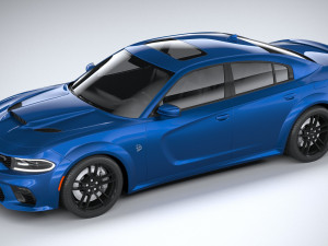 Dodge Charger SRT Hellcat Widebody 2020 3D मॉडल