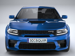 Dodge Charger SRT Hellcat Widebody 2020 3D मॉडल