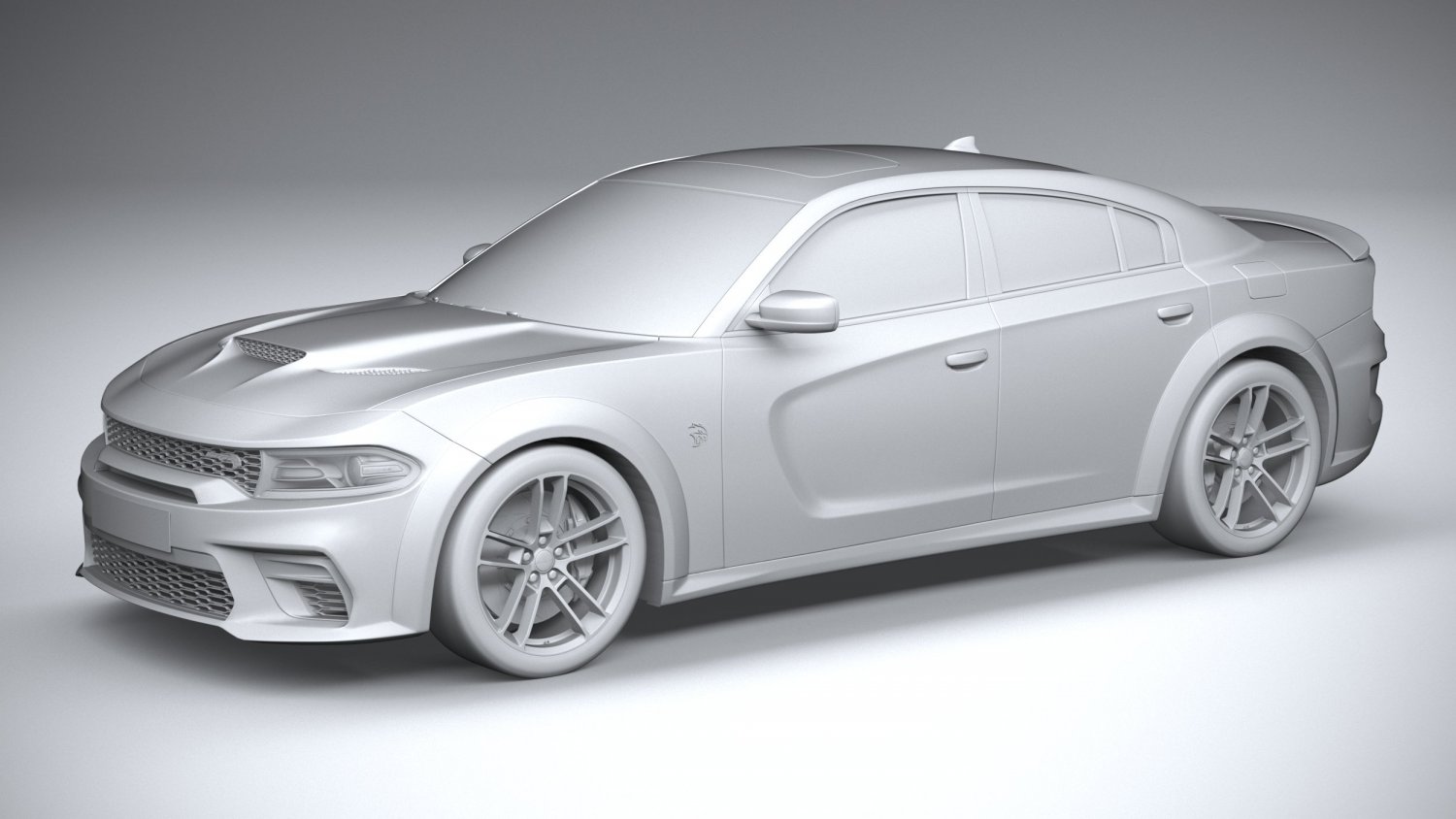 Dodge charger 3d models