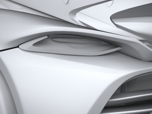 Koenigsegg Jesko 2020 lowpoly 3D 모델