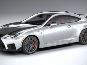 Lexus RC-F Track Edition 2020 3D Modell