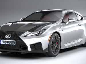 Lexus RC-F Track Edition 2020 Model 3D