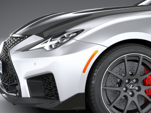 Lexus RC-F Track Edition 2020 Model 3D