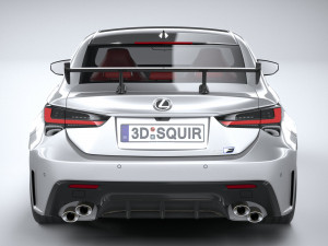 Lexus RC-F Track Edition 2020 Model 3D