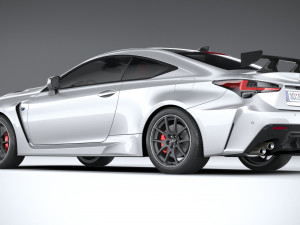 Lexus RC-F Track Edition 2020 Model 3D