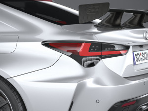 Lexus RC-F Track Edition 2020 Model 3D