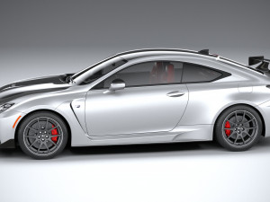 Lexus RC-F Track Edition 2020 Model 3D
