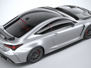 Lexus RC-F Track Edition 2020 Model 3D