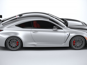 Lexus RC-F Track Edition 2020 Model 3D