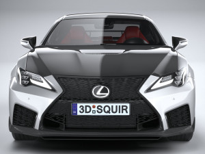 Lexus RC-F Track Edition 2020 Model 3D