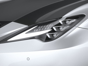 Lexus RC-F Track Edition 2020 Model 3D