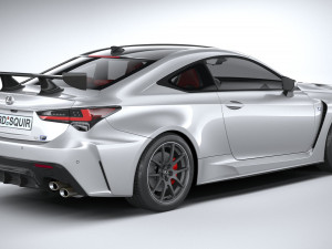 Lexus RC-F Track Edition 2020 Model 3D