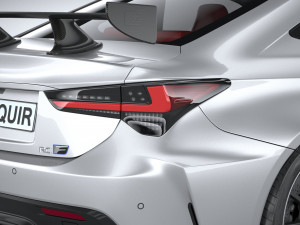 Lexus RC-F Track Edition 2020 Model 3D