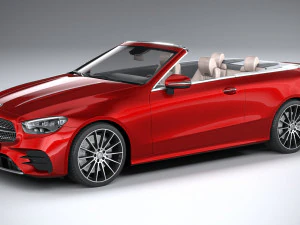 Mercedes-Benz Classe E Cabriolet AMG Line 2021 Modelo 3D