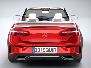 Mercedes-Benz E-class Cabriolet AMG Line 2021 Modèle 3D