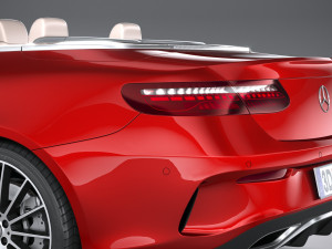 Mercedes-Benz E-class Cabriolet AMG Line 2021 Modèle 3D