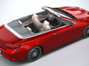Mercedes-Benz E-class Cabriolet AMG Line 2021 Modèle 3D