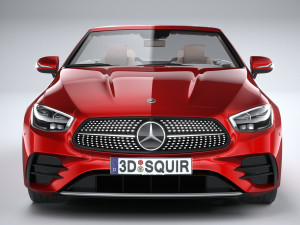 Mercedes-Benz E-class Cabriolet AMG Line 2021 Modèle 3D