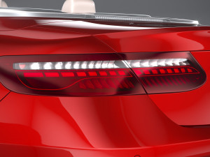 Mercedes-Benz E-class Cabriolet AMG Line 2021 Modèle 3D