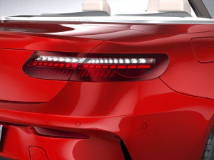 Mercedes-Benz E-class Cabriolet AMG Line 2021 3D Model
