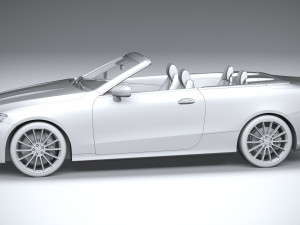 Mercedes-Benz E-class Cabriolet AMG Line 2021 Modèle 3D